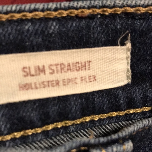Hollister Slim Straight Epic Flex Jeans - Picture 5 of 8
